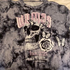 shein oversized graphic tee